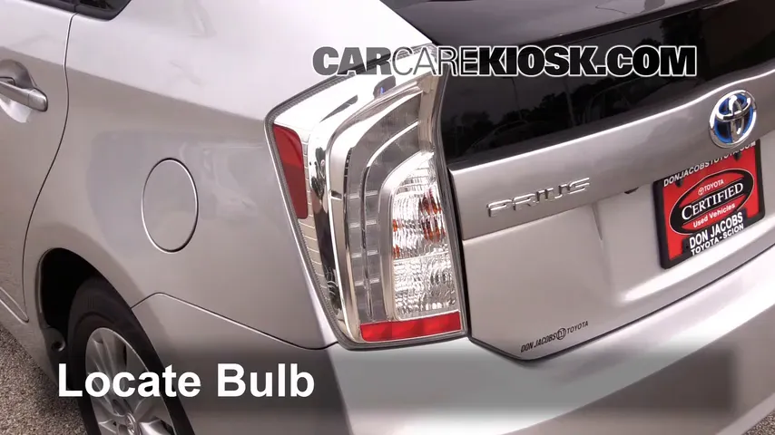 2013 Toyota Prius Plug-In 1.8L 4 Cyl. Lights Brake Light (replace bulb)